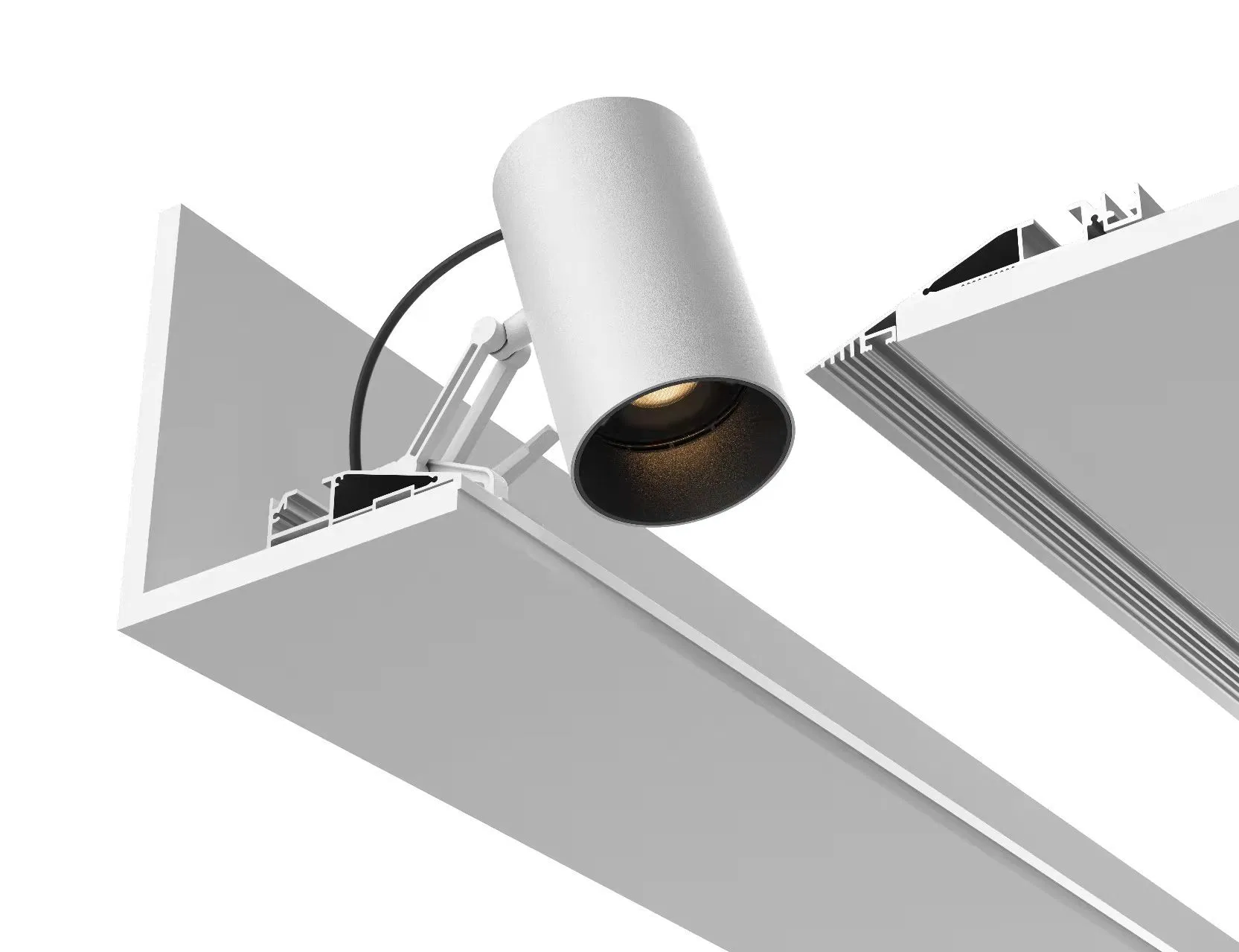 15W 24W 32W Popular Modern Design Side Mounted LED Track Spotlight