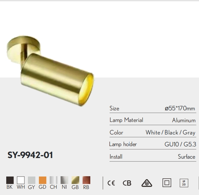 Modern Adjustable Aluminium LED Track Lighting for Stylish Interiors