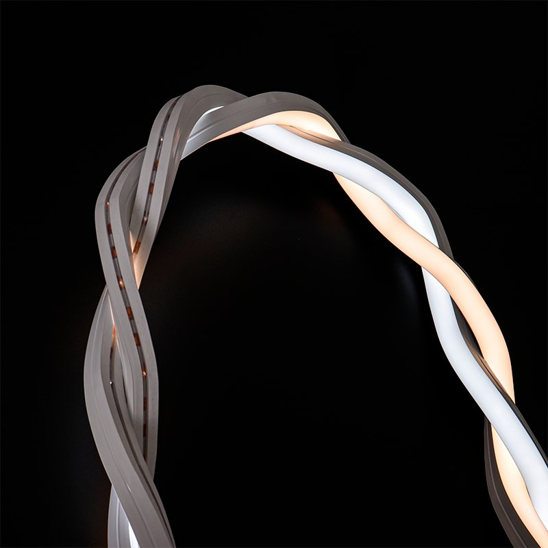 Ne1616 Flexible 3D Free Bending 2700K-6500K Mini Cut Anti-UV-Salt IP67 Outdoor Decorative 24V Silicone LED Neon Strip Light