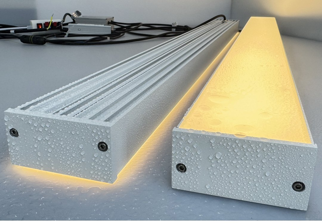 Waterproof Modern Suspended Indoor LED Lienar Light 20W 40W 50W 60W 80W Home Office Commercial Linear LED Pendant Light