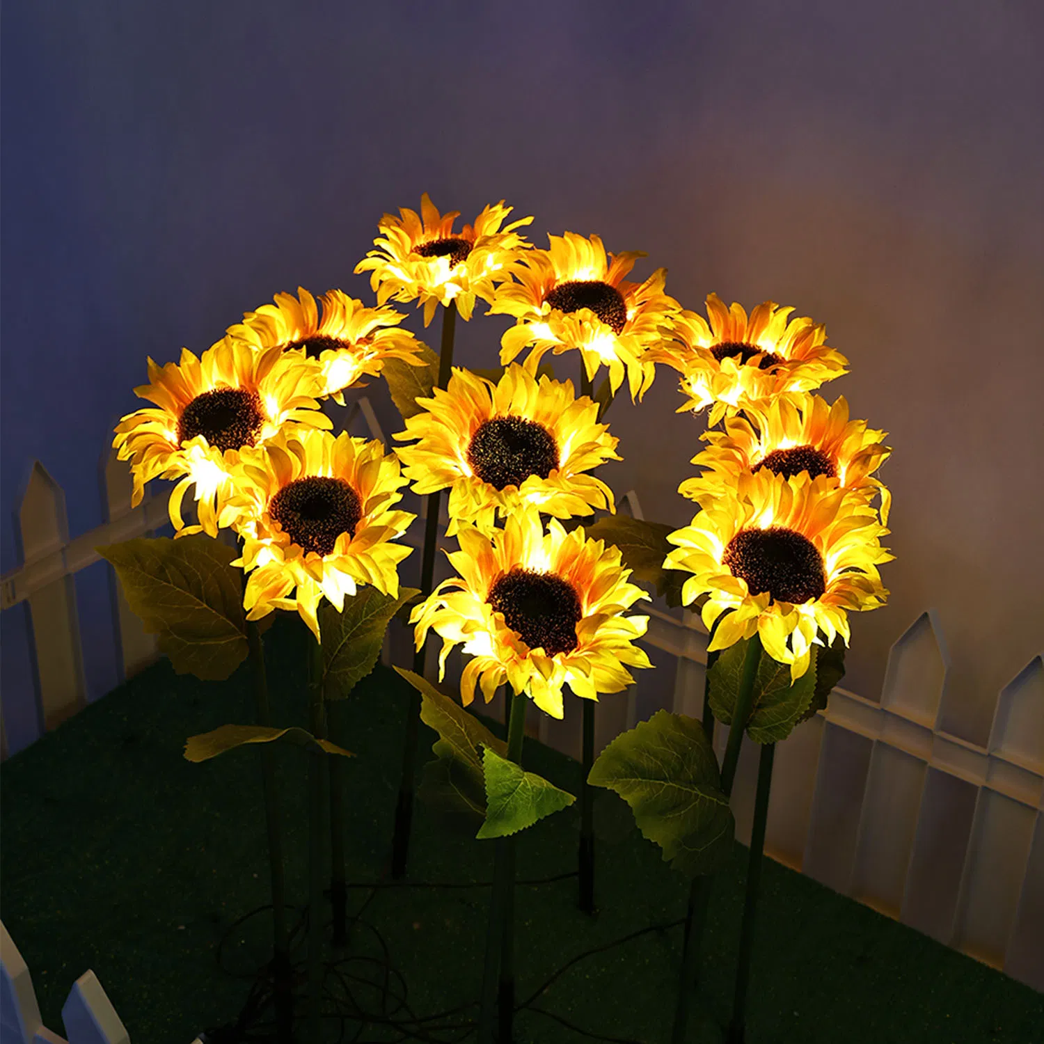 Outdoor Garden Decorative Light Flower Rose Light