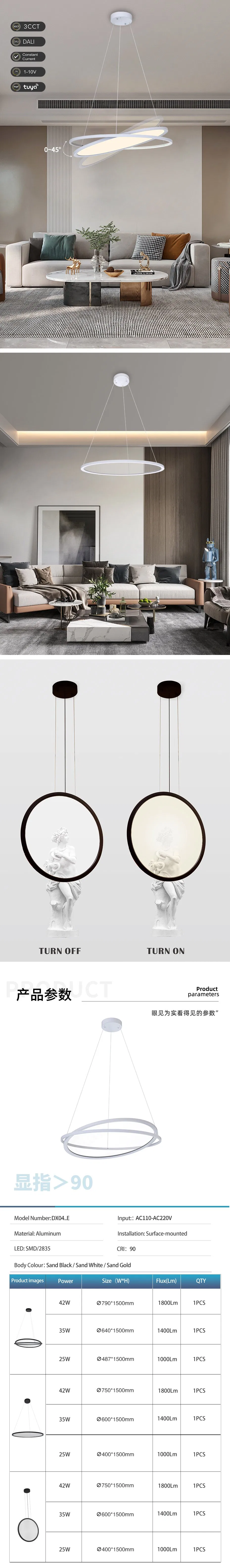 Modern Ceiling Lamp Details