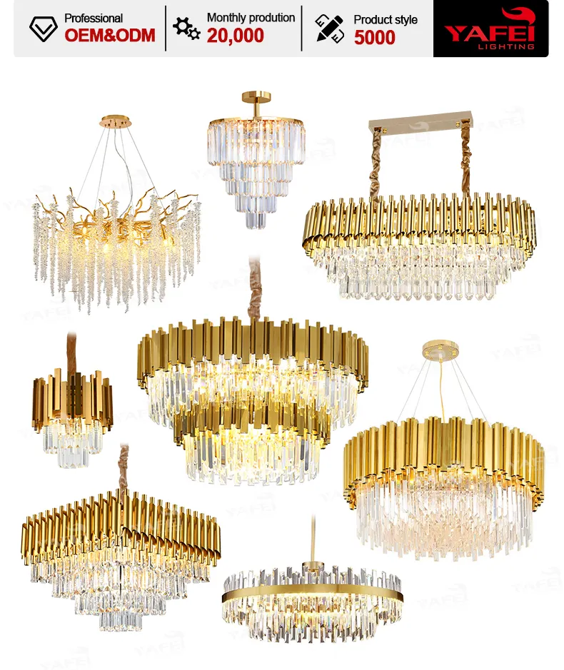 Crystal Chandelier Detail 1