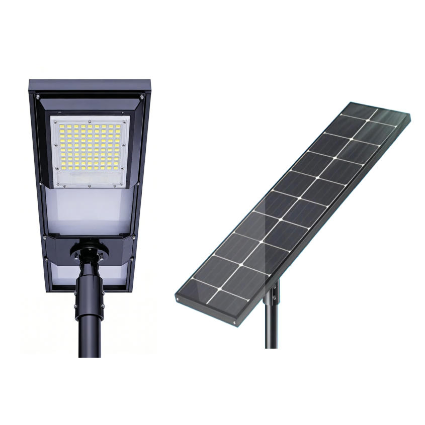 60W High Output Commercial Solar Street Light All in One Design for Public Infrastructure Projects