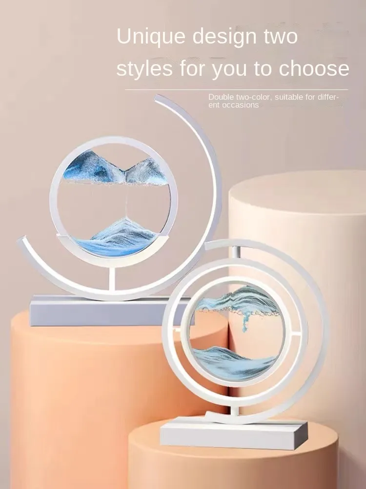 Hourglass Lamp Detail