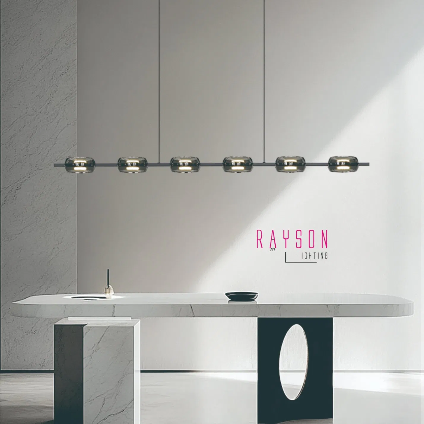 Modern Luxurious Decorative Glass Chandelier Light (1134)