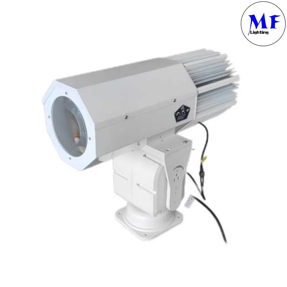 Factory Price IP65 Outdoor Waterproof Rainproof Marine Offshore 300-400m AC110V DC12V 24V 100W LED Search Spot Light for Cruise Ship Splint Yacht