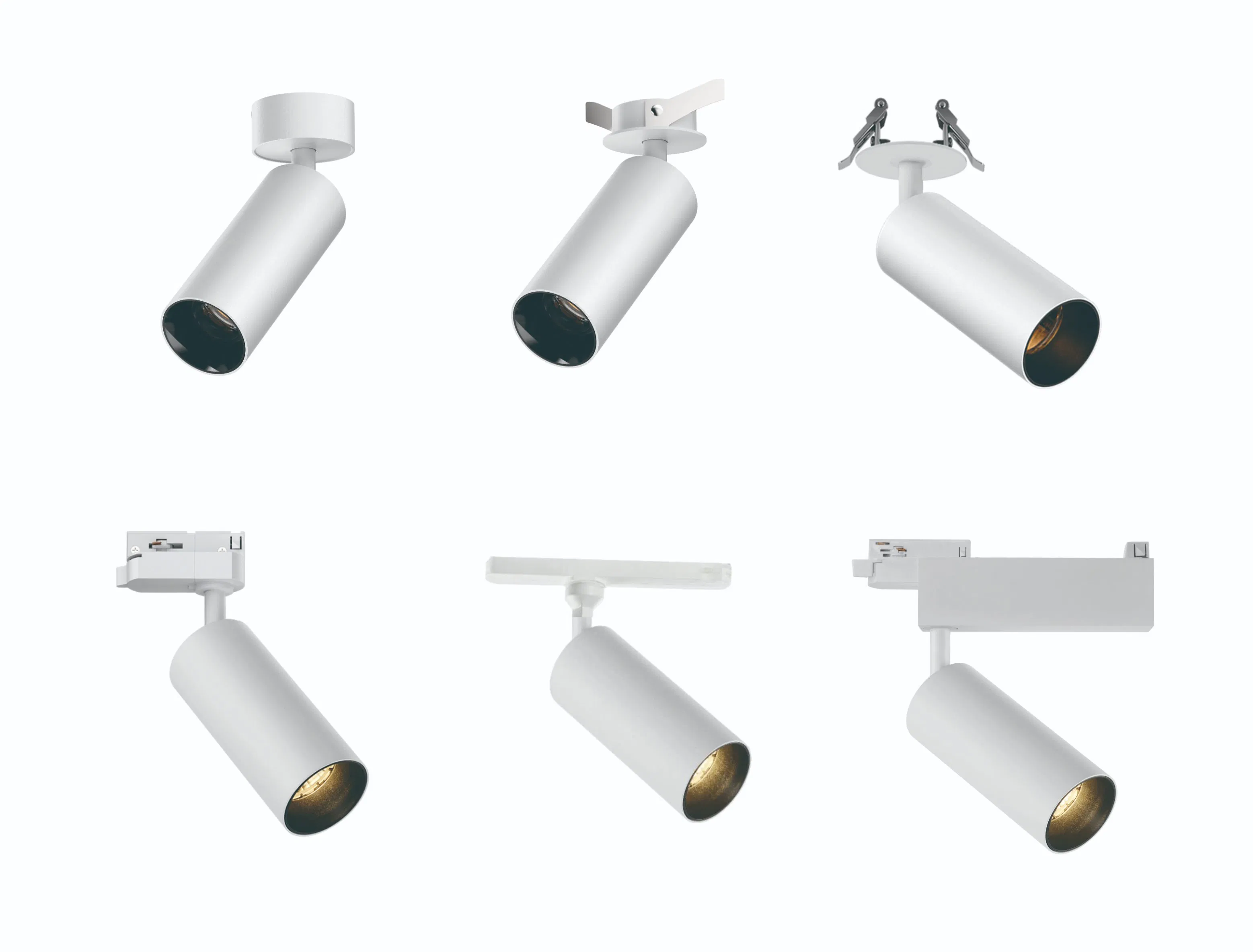 15W 24W 32W Popular Modern Design Side Mounted LED Track Spotlight