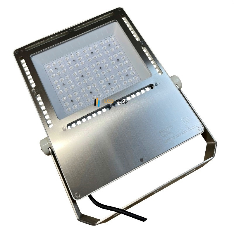 316 Stainless Steel LED Floodlight 50-800 W, Anti-Corrosion Marine Grade, IP69K Waterproof, High CRI80, CE Certified, Long Lifespan for Ship and Port Lighting