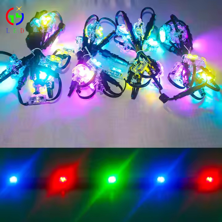 Newest LED Point RGB RGBW Chasing Color Holiday Permanent Lights