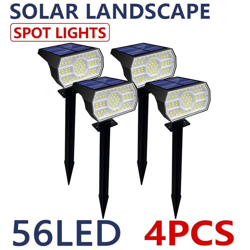 IP65 Waterproof Home LED Solar Light PIR Motion Sensor Outdoor Lamp Solar Security Wall Light 106 LED Solar Lights