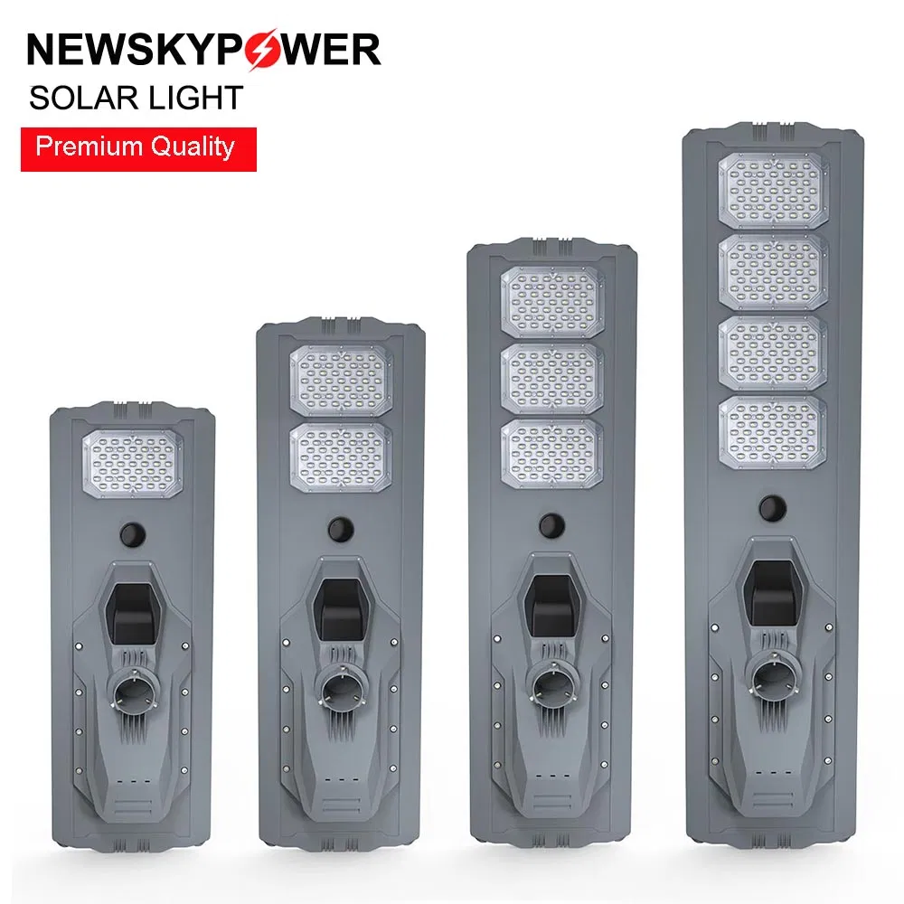 Solar LED Street Light with Photocell NEMA Socket for Smart City Solutions