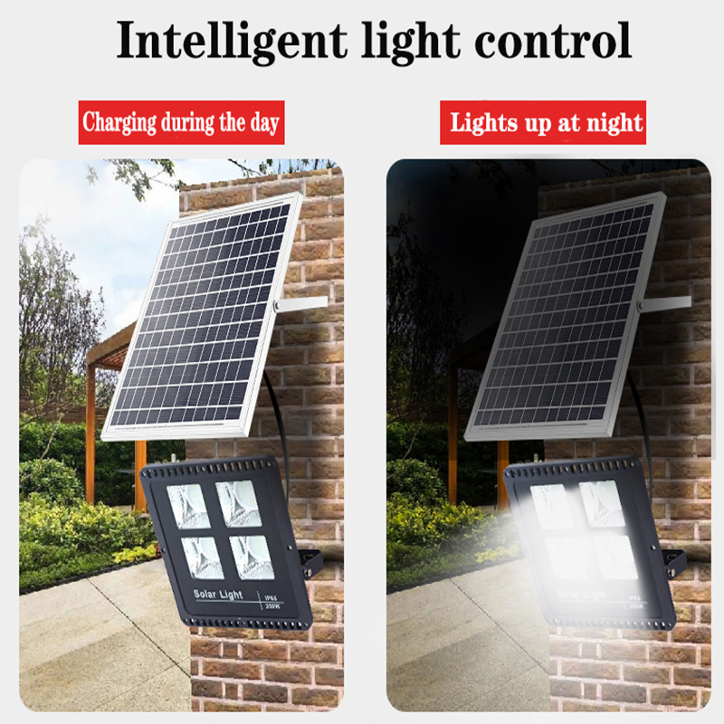 IP66 Waterproof Outdoor Solar Flood Light SMD LED Floodlight 300W Billboard