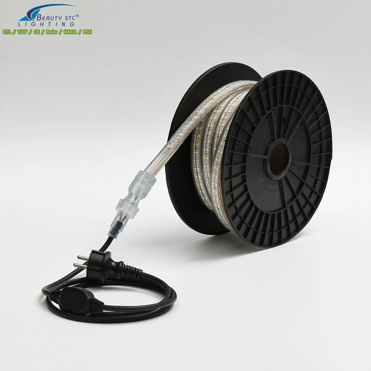 Emergency LED Strip Light with 2-Hour Power Backup Support for Construction Site