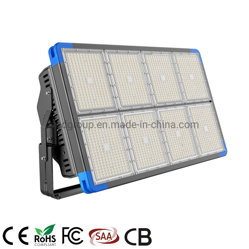 7 Years Warranty High Power IP66 140lm/W Multibeam 1440W 1500W High Mast Stadium Flood Lighting