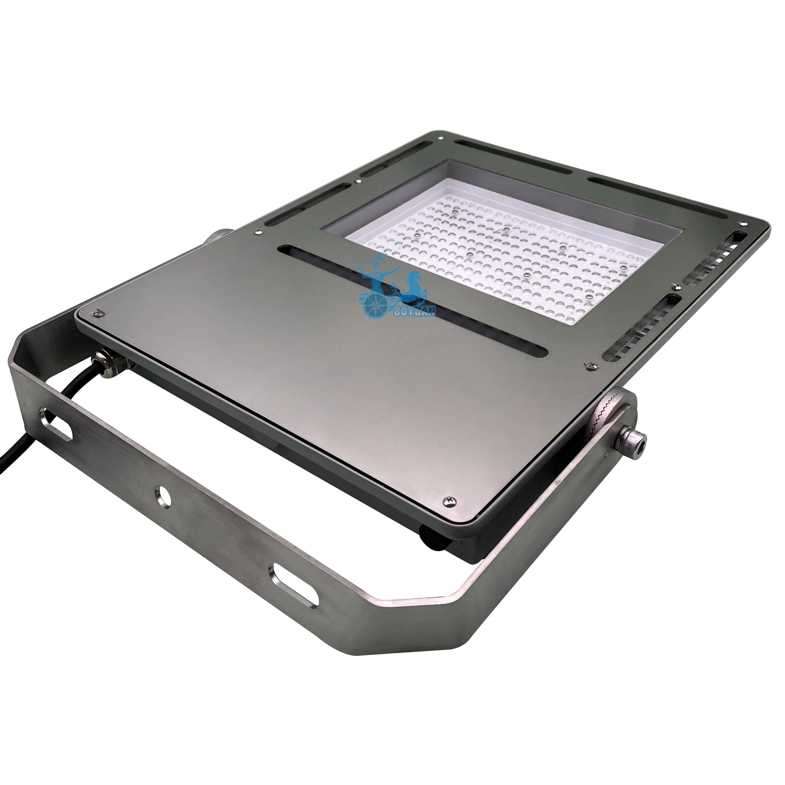 Marine-Grade LED Floodlight for Offshore Platforms,Deck and Coastal Outdoor Areas, Anti-Corrosion SS304/SS316 Build with Long-Term Saltwater Exposure Protection