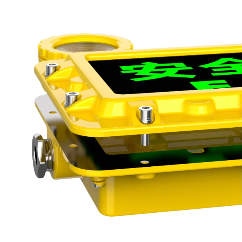 ATEX Wall Hanging LED Explosion Proof Backup Indicator Emergency Exit Sign Light