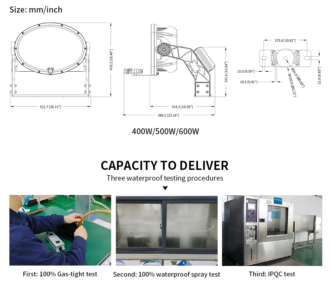LED Stadium Light View 2