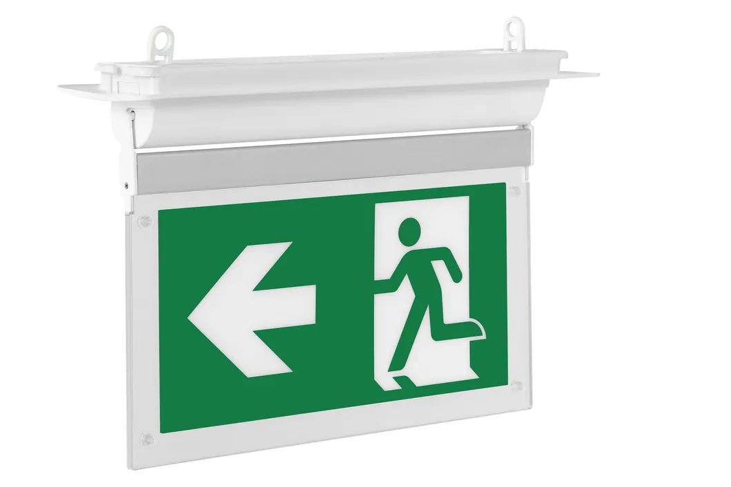 Emergency Exit Light Side View