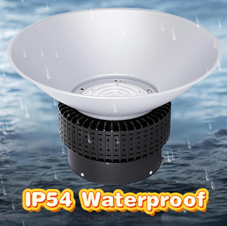 100W UFO LED High Bay Light for Shops Warehouses Industrial 100 Watt Highbay Light Waterproof IP54 Exhibition Display