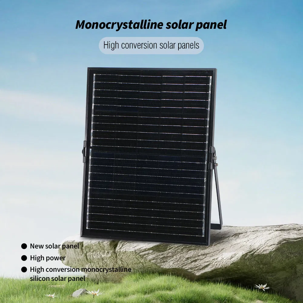 High Luminous Security Motion Sensor 200W LED Solar Flood Light Garden Outdoor IP65 Rechargeable