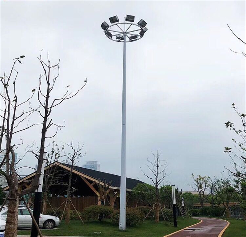 Customized Sizes and Styles Outdoor High Mast LED Solar Light Lighting for Airport Stadium