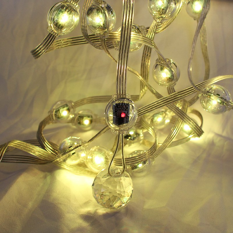 High Brightness 20mm DMX Ball String Light Point Pixel Lighting for Outdoor Decoration