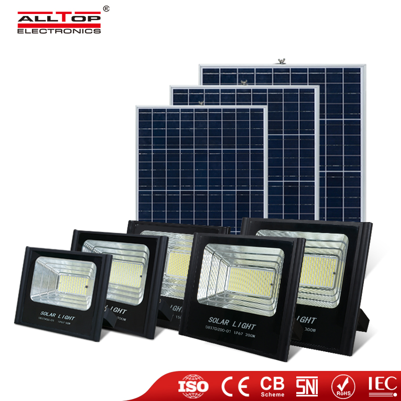 Alltop High Lumen Outdoor IP67 Billboard Lamp 50W 100W 150W 200W LED Solar LED Flood Light