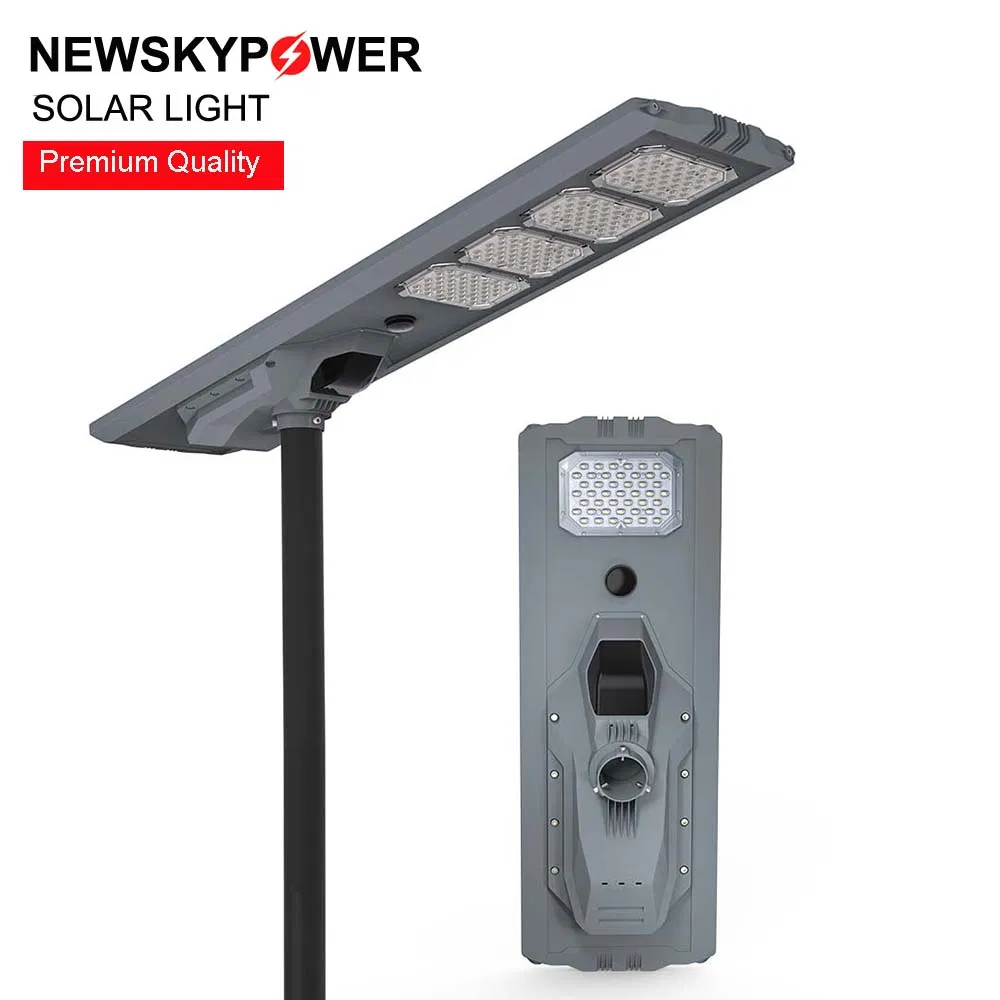 Solar LED Street Light with Photocell NEMA Socket for Smart City Solutions