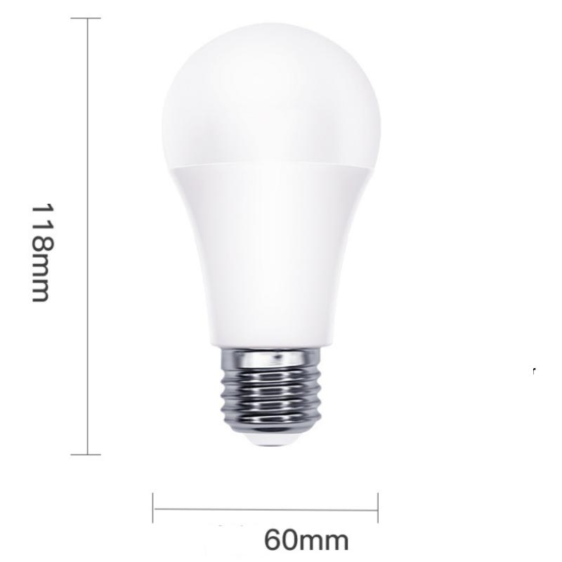 2700~6500K Motion Sensor LED Radar Home Decorative Lighting 9W 650 Lumen Security Indoor Bulb Lamp High Quality Aluminum LED Night Sensor Bulb Light