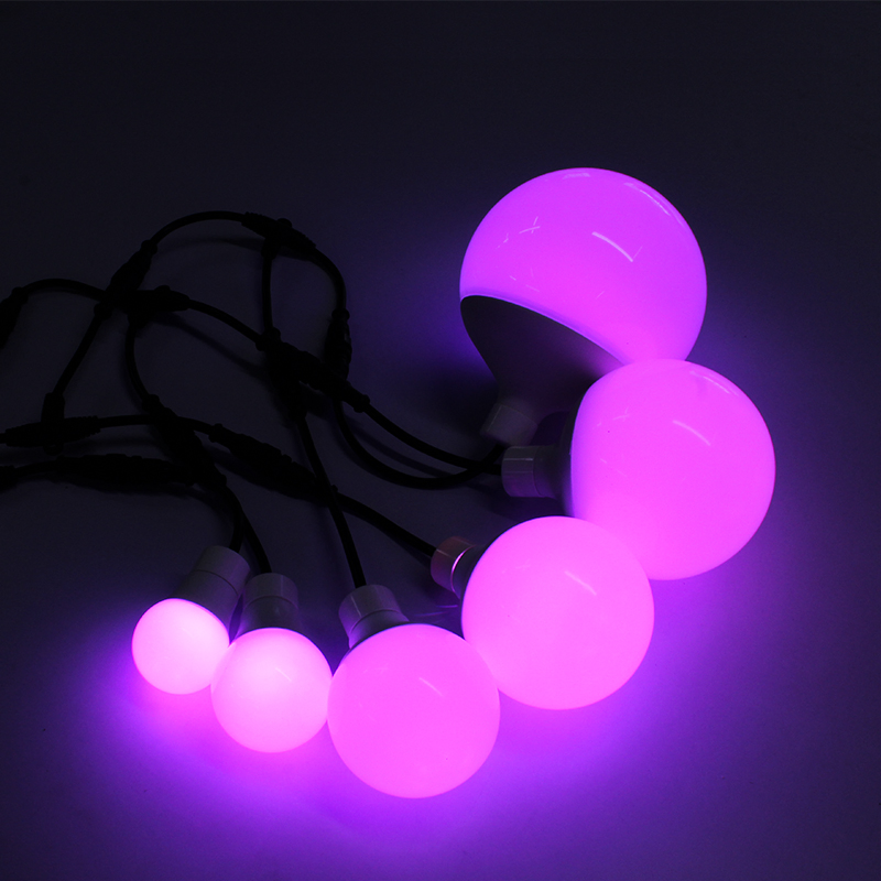 RGB Stage LED Bulb Lights Raw Material Home Garden LED Bulb Lighting for Street Decoration