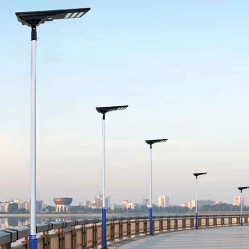 Smart City Motion Sensor Solar LED Street Light System