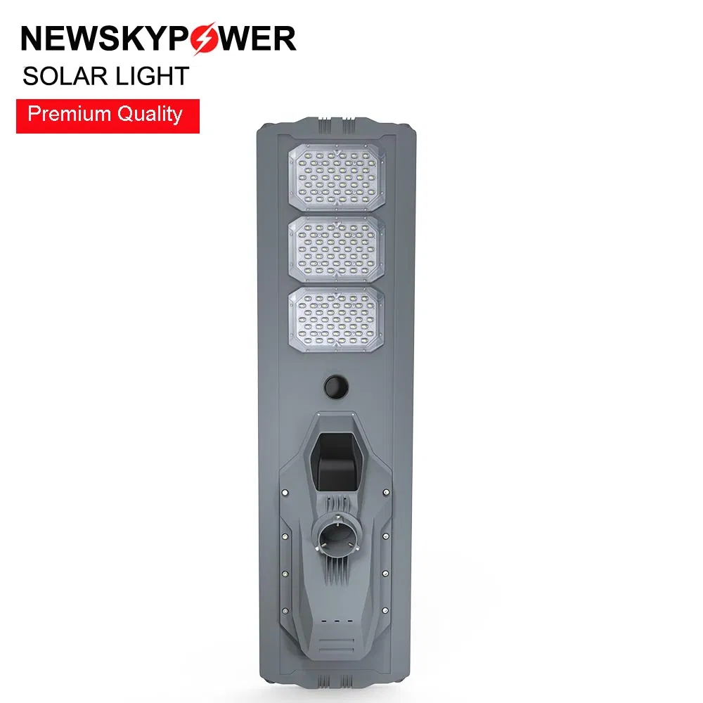 Solar LED Street Light with Photocell NEMA Socket for Smart City Solutions