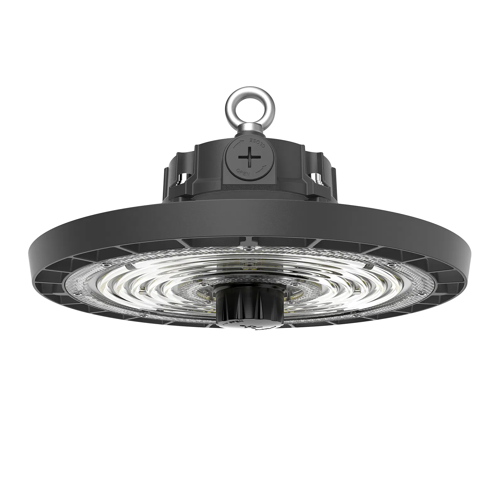 100W 150W 200W 240W Variants Aluminum Body Multiple Power CCT Selection Warehouse Shop 170lm/W IP65 UFO for LED High Bay Light