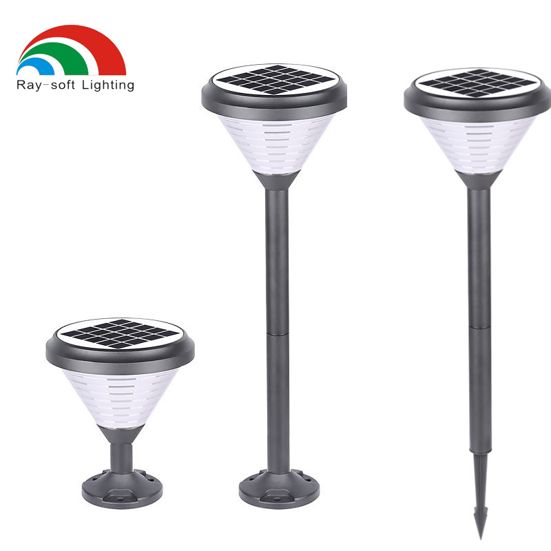 Eco-Friendly Solar LED Bollard Light for Outdoor Pathways
