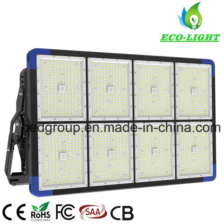 7 Years Warranty High Power IP66 140lm/W Multibeam 1440W 1500W High Mast Stadium Flood Lighting