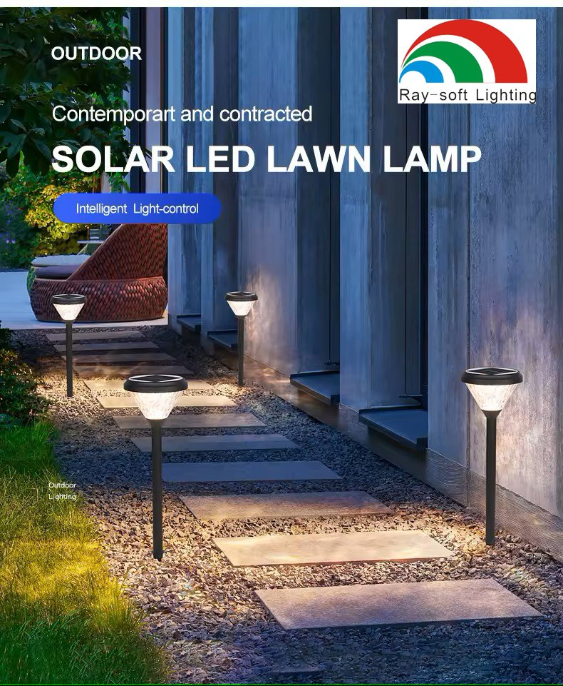 Eco-Friendly Solar LED Bollard Light for Outdoor Pathways