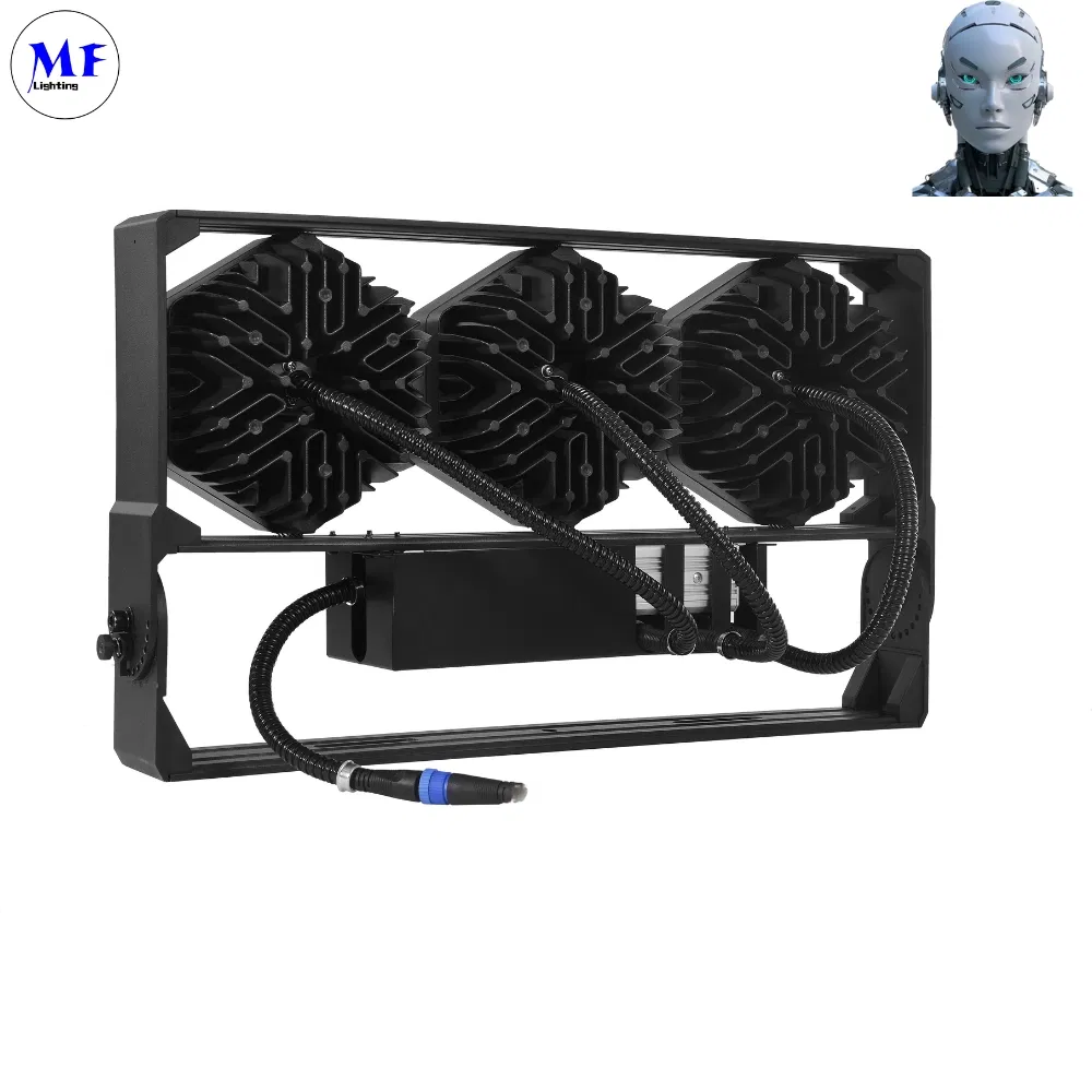 Industrial-Grade Waterproof Outdoor 140lm/W IP67 C4 Anti-Corrosion 100W/1200W Construction Site Marine Zones LED Flood Light for Harsh Environments