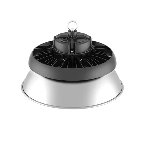 100-277V 100W Remote Control Aluminum Reflector Waterproof Industrial Round UFO Gym High Bay Lights for Garage Shop Outdoor