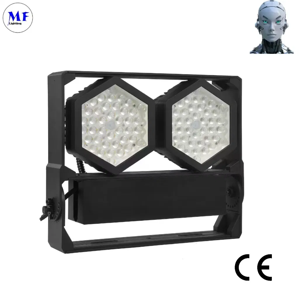 Industrial-Grade Waterproof Outdoor 140lm/W IP67 C4 Anti-Corrosion 100W/1200W Construction Site Marine Zones LED Flood Light for Harsh Environments