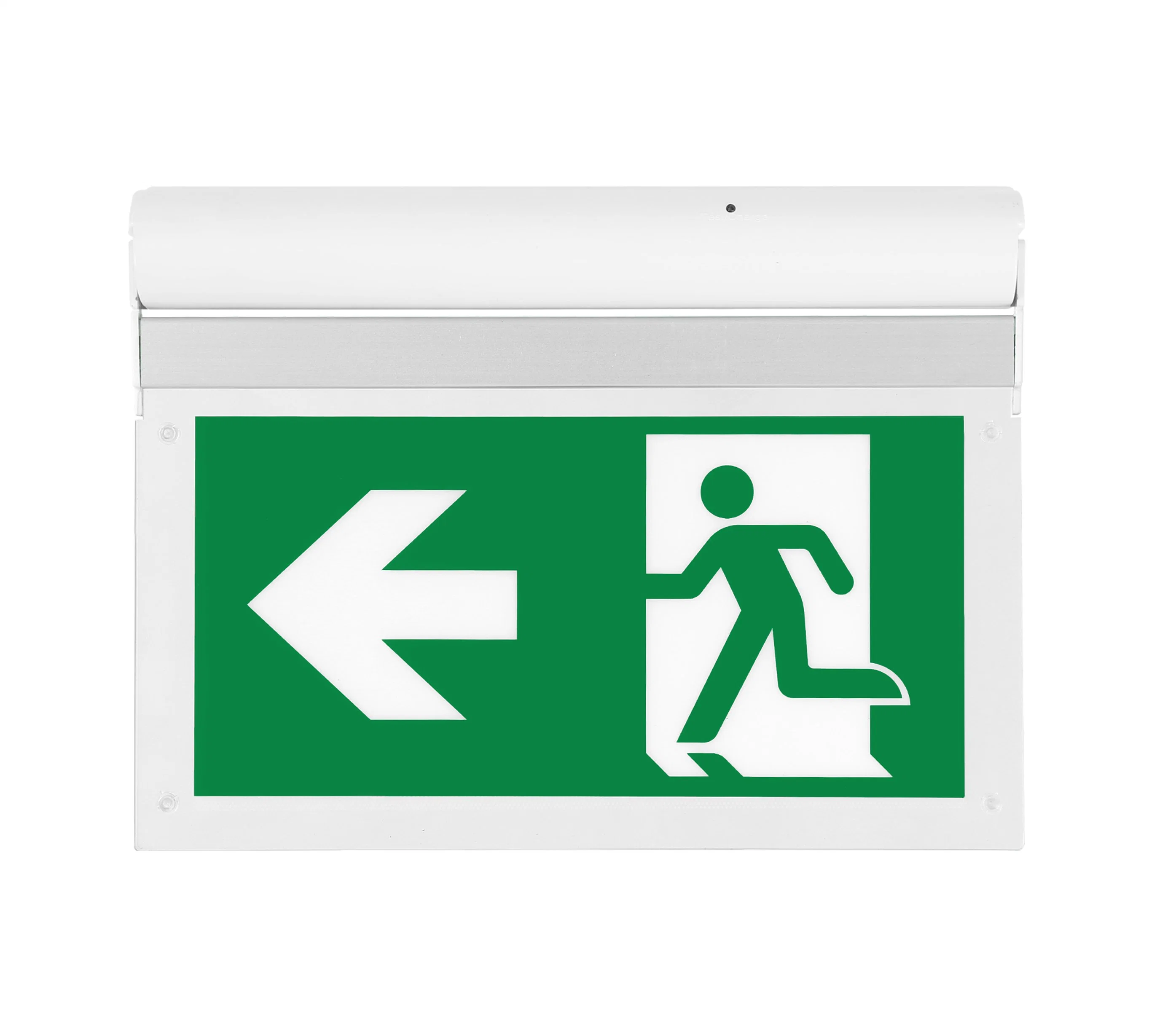 CE/CB/Ukca Certified Doulbe Side LED Rechargedable Battery Backup Emergency Exit Sign Light