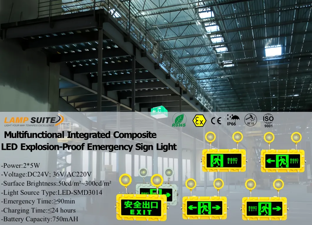 Explosion Proof Emergency Exit Sign