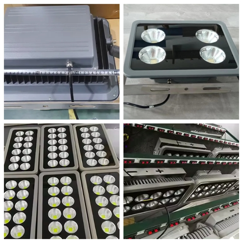 Waterproof Outdoor High Brightness Customizable Tempered Glass Aluminum LED Marine Grade Flood Light for Ports 400W 600W