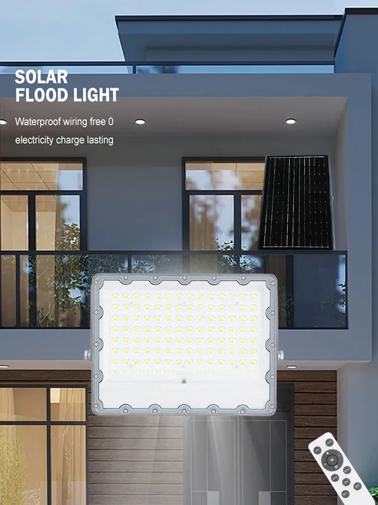 Solar Flood Light Banner