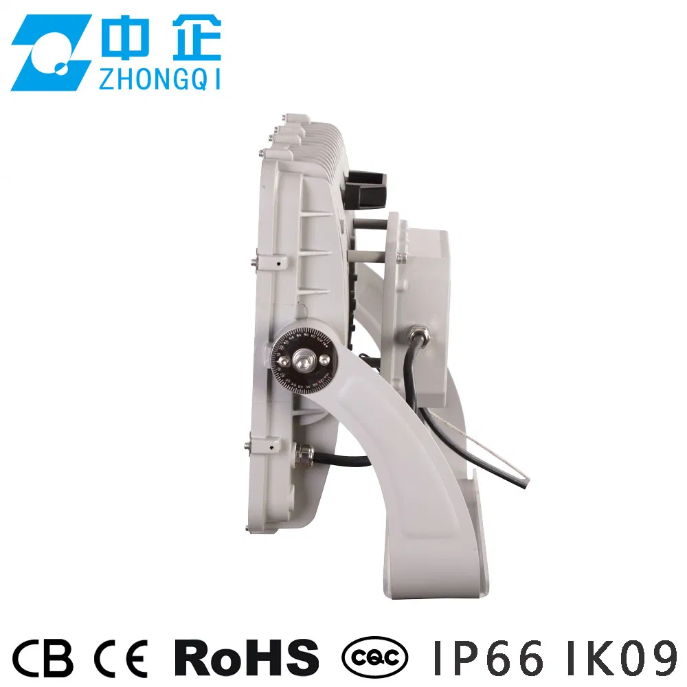 400W Marine Grade LED Floodlight SS316 Stainless Bracket IP66 Ik09 1000h Salt Spray 5g Vibration Test Light