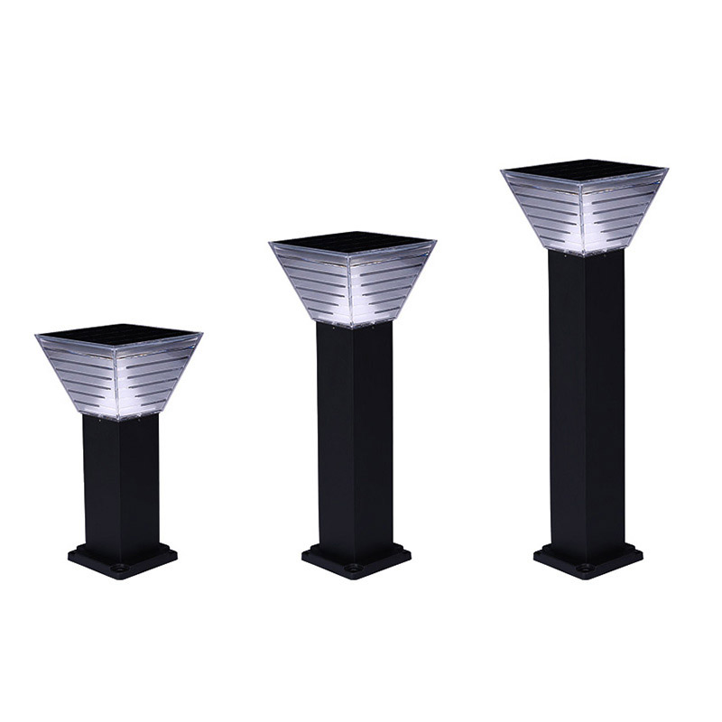 Modern Solar Bollard Lights for Landscape and Pathway Illumination
