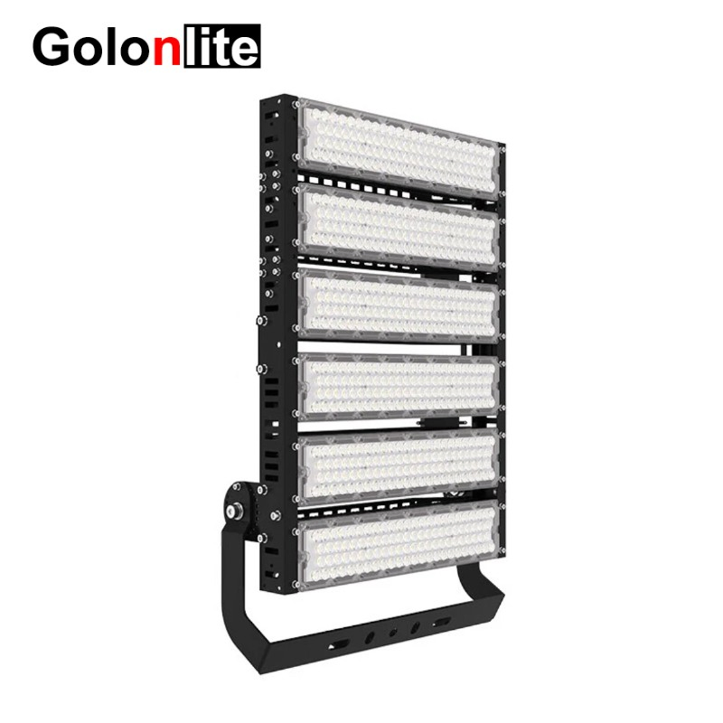 DMX Dali Waterproof IP66 Football Basketball Stadium Sport Lighting Reflector Projector LED High Mast Lamp LED Flood Light 2000W 1200W 1500W 500W 1000W