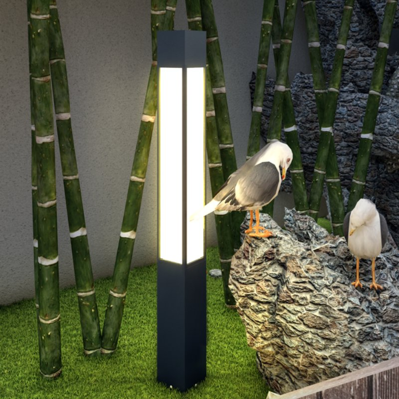 Solar Lawn Light LED Ground Spike Bollard for Pathway Garden Walkway Landscape
