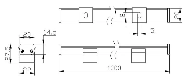 Outdoor Architectural Landscape Wall Washer