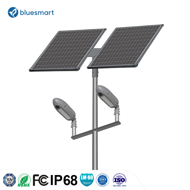 Outdoor IP66 Solar Powered LED Flood Wall Light Billboard Light Street Road Light Solar Flood Light